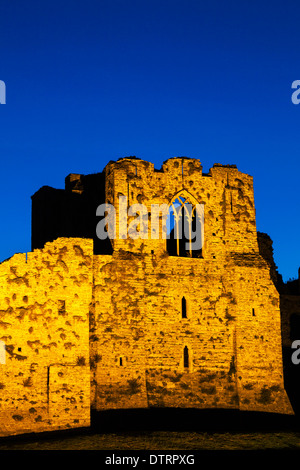 Oystermouth Castle, Mumbles, Swansea, Wales, Regno Unito Foto Stock