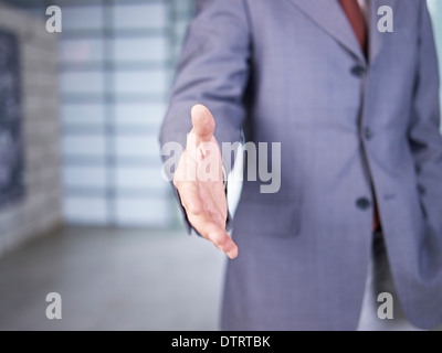 stretta di mano Foto Stock