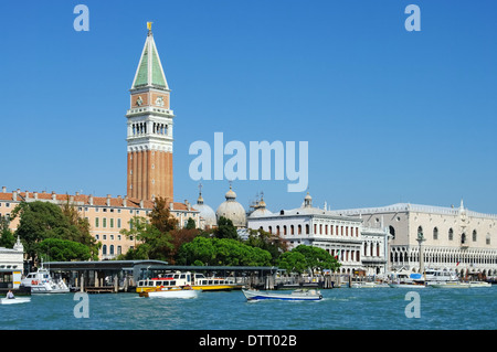 Venedig Markusturm - Venezia Piazza San Marco Campanile 01 Foto Stock