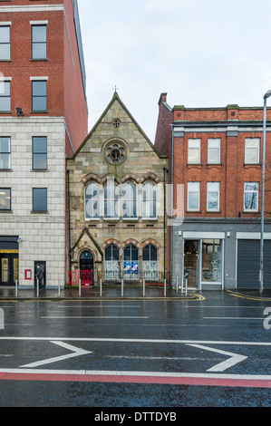 San Malachia la scuola cristiana, Oxford St, Belfast. San Malachia, costruito nel 1874. Il costo del sito e la costruzione, £2,400, Foto Stock