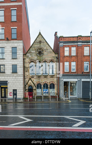 San Malachia la scuola cristiana, Oxford St, Belfast. San Malachia, costruito nel 1874. Il costo del sito e la costruzione, £2,400, Foto Stock