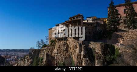 Case Sospese (casas colgadas) di Cuenca in Castiglia La Mancha, in Spagna Foto Stock