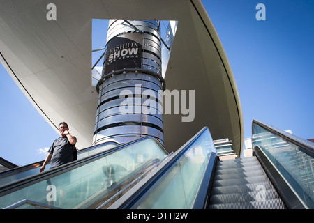 Las Vegas, Nevada, STATI UNITI D'AMERICA AGOSTO 12,2012:las vegas città sul tempo di giorno.Vista della famosa Strip. Foto Stock