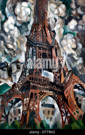 Robert Delaunay 1926 Tour Eiffel Francia pittura francese Foto Stock