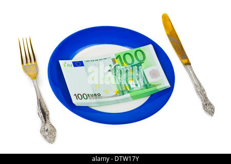 Soldi sulla zolla Foto Stock