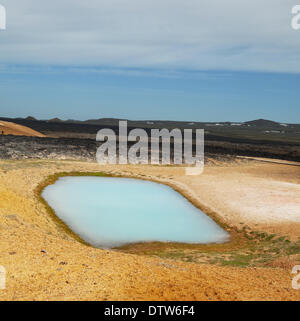 Hot Springs in Islanda Foto Stock