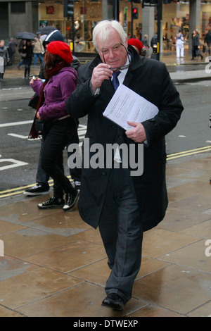 BBC Trust presidente Lord Patten Foto Stock