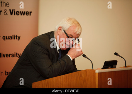 BBC Trust presidente Lord Patten Foto Stock