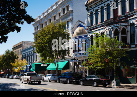 Stati Uniti d'America, Arkansas, Hot Springs, Central Avenue Foto Stock