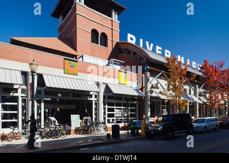 Stati Uniti d'America, Arkansas, Little Rock, River Market esterno Foto Stock