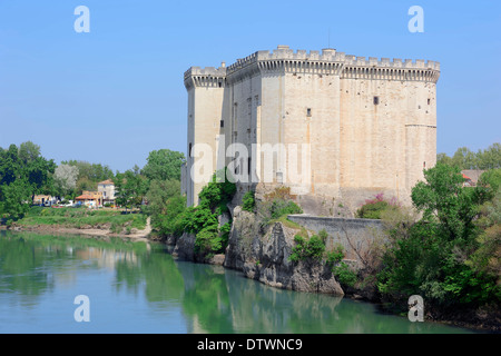 Castello, Tarascon Foto Stock