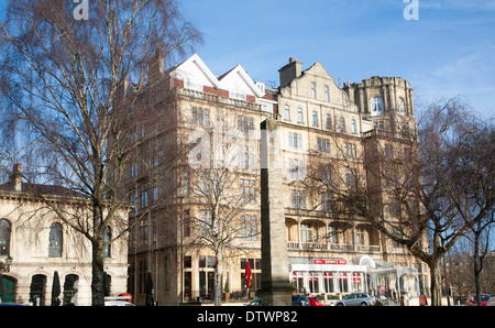 L'ex Empire Hotel edificio, bagno, North East Somerset, Inghilterra Foto Stock