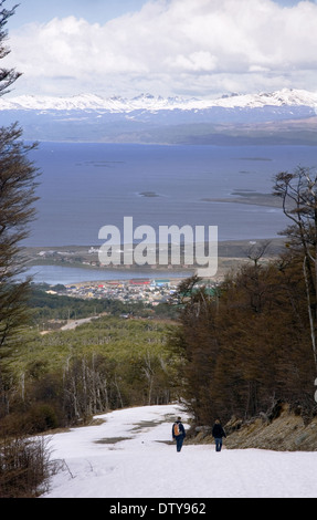 Ghiacciaio Marziale, Ushuaia, Tierra del Fuego island, Argentina Foto Stock