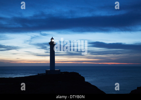 Mare al tramonto Foto Stock