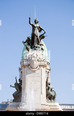 Argentina Congresso Nazionale edificio, buenos aires, Argentina, Foto Stock