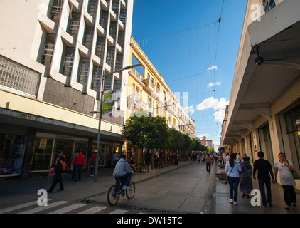Paseo de La Sexta in Guatemala City Foto Stock