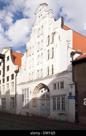 Città vecchia di Wismar in Germania Foto Stock