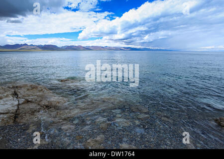 Il bel lago namtso Foto Stock