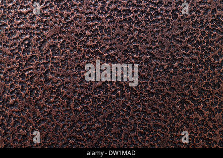 In bronzo inciso texture metallica Foto Stock