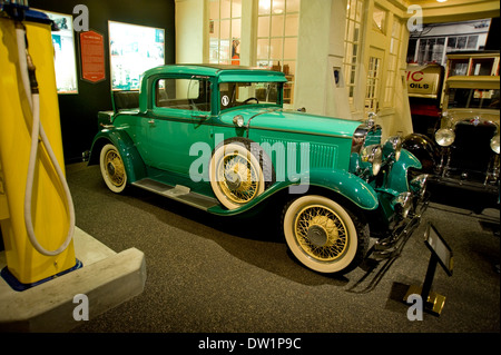 Visualizzare al di Petersen Automotive Museum di Los Angeles Foto Stock