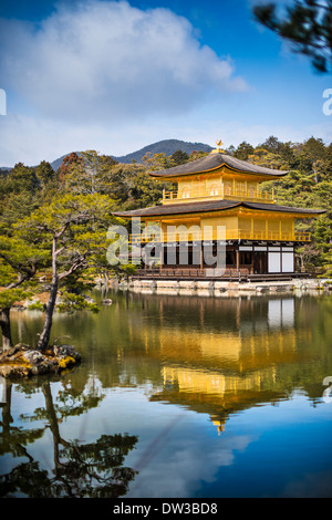 Ginkaku-ji il tempio del Padiglione Dorato a Kyoto, in Giappone. Foto Stock