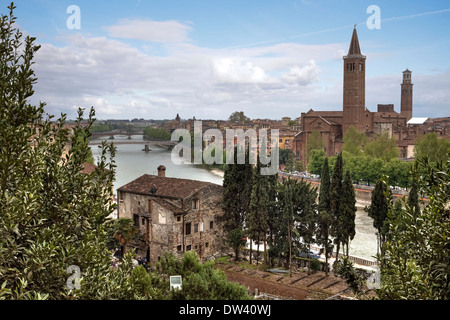 Sant'Anastasia, Verona Foto Stock