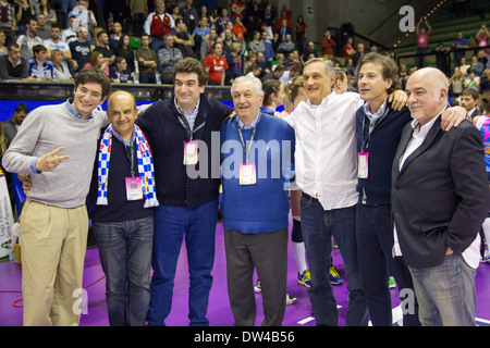 Cerimonia premiazione Coppa Italia Femminile di Pallavolo Foto Stock