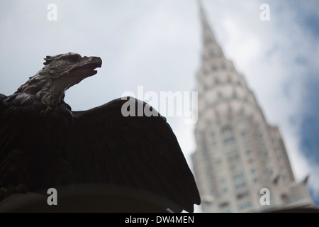 Il Chrysler building in Manhattan New York City Nord America Foto Stock