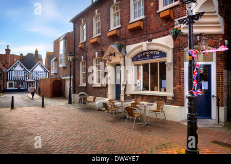 Centro storico di Poole Dorset Foto Stock