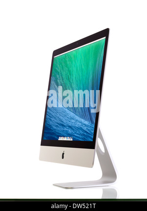 Nuovo iMac 27 con OS X non conformisti Foto Stock