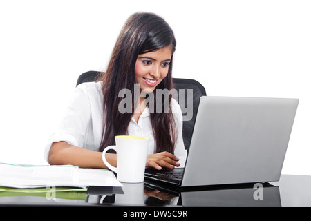 Indian Business donna Foto Stock