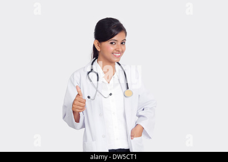 Indian ladies medico Foto Stock