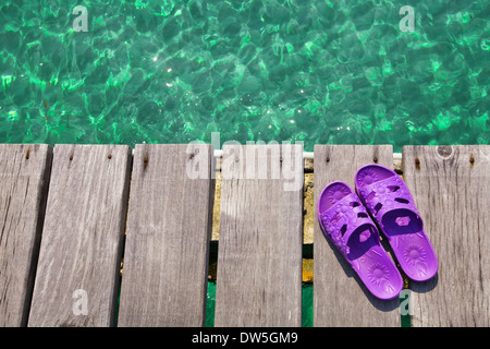 Sfondo di spiaggia Foto Stock