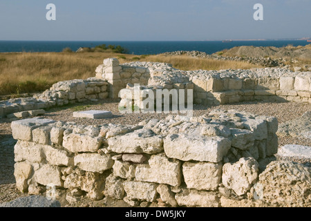 Chersonesos Taurica rovine, museo all'aperto a Sebastopoli, Ucraina Foto Stock