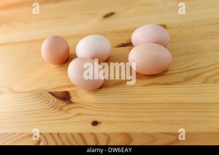 La preparazione tradizionale polacco torte crunch chiamato Faworki Chrust o. Foto Stock