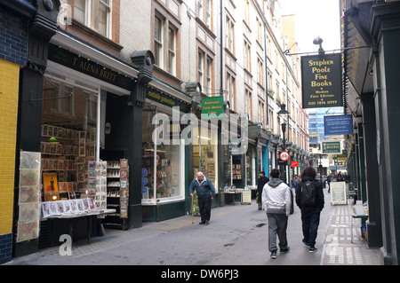 Il cecil Court London wc2 uk per rare e librerie antiquarie 2014 Foto Stock