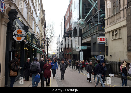 Villiers Street London WC2 uk 2014 Foto Stock