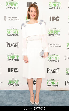 SARAH PAULSON SANTA MONICA STATI UNITI D'AMERICA 01 Marzo 2014 Foto Stock