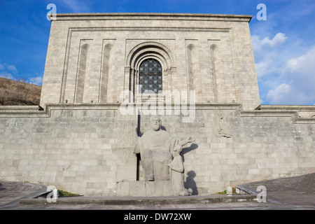 L'edificio Matenadaran di Yerevan , Armenia Foto Stock