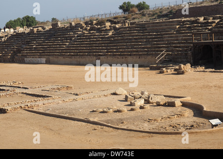 Hippodrome Cesarea Maritima Parco nazionale di Israele Foto Stock