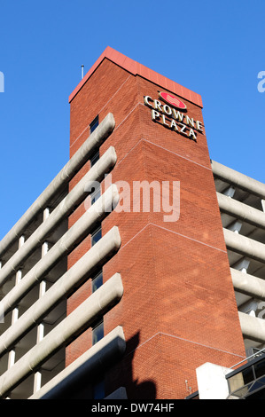 Crowne Plaza Hotel Parcheggio Auto,Nottingham, UK. Foto Stock