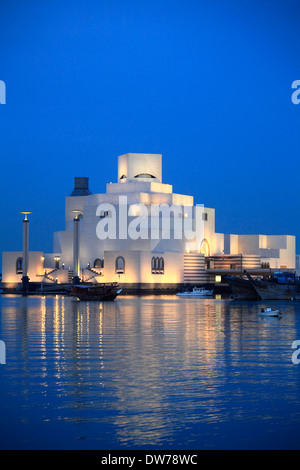 Il Qatar Doha, il Museo di Arte Islamica, Foto Stock