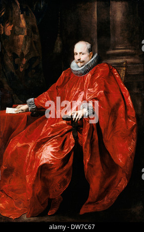 Anthony van Dyck, ritratto di Agostino Pallavicini. Circa 1621. Olio su tela. Il J. Paul Getty Museum. Foto Stock