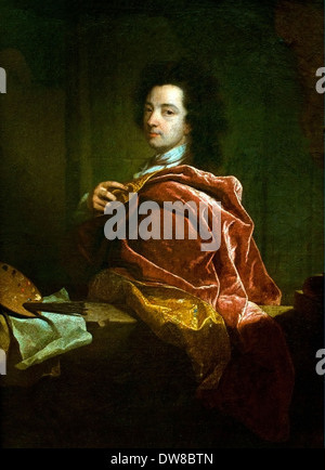 Ritratto Di Auto 1692 Hyacinthe Rigaud Il duomo 1659 - 1743 Francia - Francese Foto Stock