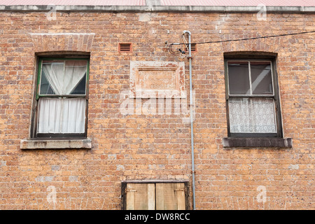 Storico, Susannah Place Museum, 58-64 Gloucester Street, Sydney Australia Foto Stock