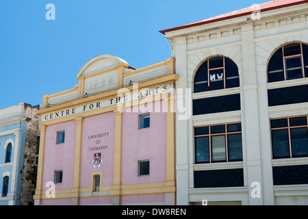 Centro per le arti, Università della Tasmania, Hunter Street, Victoria Dock, Sullivans Cove, Hobart, Australia Foto Stock