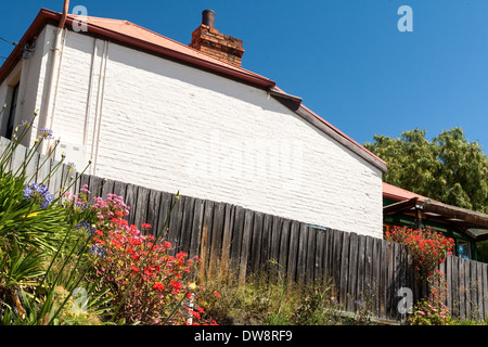 Kelly Street, edifici storici, Battery Point, Hobart, Tasmania, Australia Foto Stock