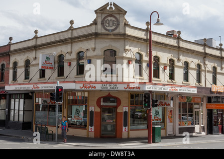 Edificio storico sotto nuova veste Hobart, Tasmania, Australia Foto Stock