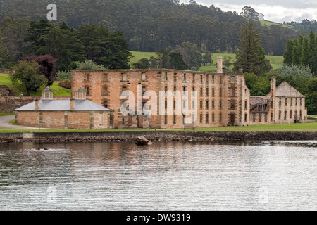 Il penitenziario (vecchio mulino di farina) Port Arthur Tasmania Australia Foto Stock