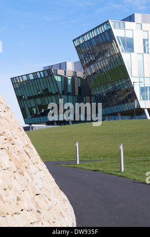 British Telecom la costruzione di South Shields North East England Regno Unito Foto Stock